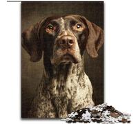 Puzzle Braque Allemand 1000 pièces pour Adolescents, à partir de 14 Ans, Casse-tête, Jeux de Famille, Cadeaux d'anniversaire de Noël (26x38cm)