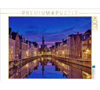 Puzzle · Brügge, Poortersloge | 1000 pièces · Format assemblé 64 × 48 cm · CALVENDO Puzzle