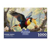 Puzzle BUC Cornu 1000 Pieces pour Adultes,Écologie de forêt Tropicale Humide Un Jeu De Dexérité Très Difficile Puzzle Éducatif Et Stimulant l'art De La Décoration Moderne 38x26cm/1000pcs