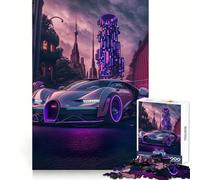Puzzle Bugatti Centodieci 1000 pièces pour Adolescents Développe la Concentration et Le Plaisir Cadeau Symbolique (50x75cm)