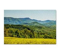 Puzzle Bulgarie Vitosha Mountain Sofia 200 pièces Jeu d'art Souvenir de Voyage 35 x 25 cm