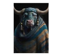 Puzzle Bull Wearing Schall pour Adultes, Format 300 PCS