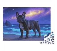 Puzzle Bulldog françaisge avec 1000 Pièces pour Adultes,Cosmic Côte Un Jeu De Dexérité Très Difficile Puzzle Éducatif Aux Défis 1000pcs (75x50cm)