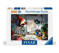Ravensburger Puzzle 1000 pièces Le Bureau de l’Artiste (Disney Pixar) – Fabriqué en Allemagne