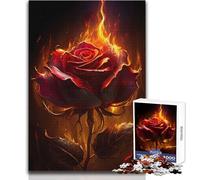 Puzzle Burning Love V 1000 pièces pour Adolescents - Jeu éducatif pour développer Leurs compétences pour Les Moments spéciaux - Dimensions:38x52cm