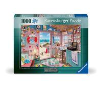 Ravensburger - Puzzle 1000 pièces - Cabanon de la Plage - Adultes et Enfants dès 14 Ans - Puzzle de qualité supérieure - Cabane - 12000032