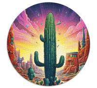 Puzzle Cactus Secret 1000 pièces pour Adultes et Adolescents, idéal pour Un Anniversaire ou des Vacances (67,5 x 67,5 cm)