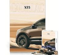 Puzzle Cadillac XT SUV pour Adolescents,1000 pièces,pour développer la dextérité mentale,se détendre et Passer Un agréable Moment,Cadeau de Noël idéal (38x52cm)