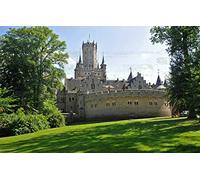 Puzzle Cadre 1000 pièces, Beauté Naturelle, Allemagne, Hanovre, Château de Marienburg 70x50CM