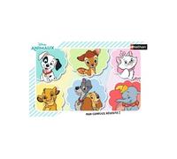 Puzzle cadre 15 pièces : Disney Animaux : Portraits des animaux