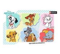 Nathan Puzzle enfants Cadre 15 pièces Portraits Animaux Disney – Dès 3 ans – 86145