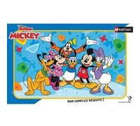 Nathan Puzzle enfants Les amis de Mickey Disney – Cadre 15 pièces – Carton épais – Dès 3 ans