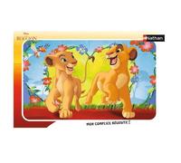 Puzzle cadre 15 pièces : Le Roi Lion Disney : Simba et Nala