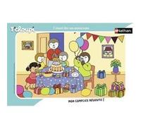 Nathan - Puzzle enfants - Cadre 15 pièces - T'choupi fête son anniversaire - Fille ou garçon dès 3 ans - Puzzle de qualité supérieure - Carton épais et résistant - Quotidien & Famille - 86070