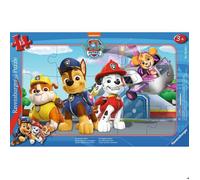 Ravensburger Puzzle enfant Cadre 15 pièces Quatre sauveteurs Pat'Patrouille – Dès 3 ans 05681
