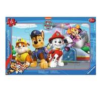 Ravensburger - Puzzle Enfant - Puzzle Cadre 15 pièces - Quatre sauveteurs Courageux/Pat'Patrouille - Fille ou garçon dès 3 Ans - Puzzle de qualité supérieure fabriqué en Europe - 05681