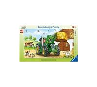 Puzzle cadre 15 pièces Ravensburger Tracteur à la ferme G