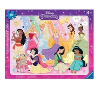 Ravensburger - Puzzle Enfant - Puzzle Cadre 45 pièces - Nous Sommes Les Princesses Disney/Princesse Disney - Enfants dès 4 Ans - Puzzle de qualité supérieure - 05573
