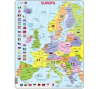 Puzzle Cadre - Carte Politique De L'europe (Espagnol) - 48 Pièces