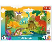 Puzzle Cadre - Dinosaures - 15 Pièces