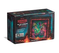 Clementoni Puzzle Morphing Collection Stranger Things 520 pièces Cadre lumineux Le monde à l'envers