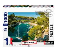 Nathan Puzzle 1000 pièces – Calanque de Port-Miou (Collection Régions de France) – dès 14 ans
