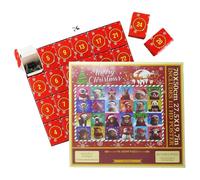 Puzzle Calendrier de l'Avent 2025, 1000 pièces, Calendrier du compte à rebours de noëls sur 24 jours, Ca-deau de noëlss pour en-fants et adultes (Animal)