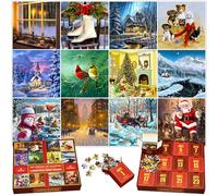 Puzzle calendrier de l'avent - Collection de Noël