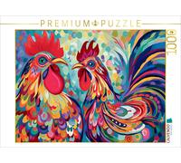 Puzzle CALVENDO A la ferme des poules | 1000 pièces, format assemblé 64 × 48 cm