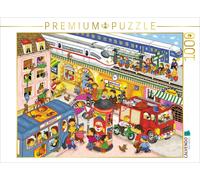 CALVENDO Puzzle Am Bahnhof 1000 Teile Puzzle quer 1000 Pieces 64 x 48 cm from Marion Krätschmer