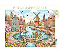 Puzzle CALVENDO À vélo dans la ville | 1000 pièces, format assemblé 64 × 48 cm |