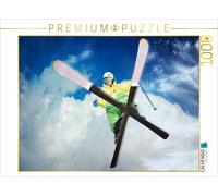 CALVENDO Puzzle Ski acrobatique dans Les airs 1000 Pieces 64 x 48 cm from Val Thoermer