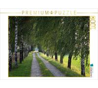 CALVENDO Puzzle Avenue Green Birch 1000 Pieces 64 x 48 cm from Martina Cross