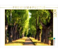 Puzzle CALVENDO Allée de peupliers dans le parc du château de Hohenheim | 1000 p