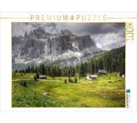 CALVENDO Puzzle Alpage de Colfosco avec Le Massif de la Sella - Val Gardena 1000 Pieces 64 x 48 cm from uwe vahle