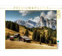 Puzzle CALVENDO Alpage de Pralongia et le Sassongher - Alta Badia | 1000 pièces,