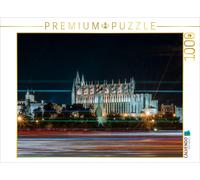 Puzzle CALVENDO Ambiance du soir à la cathédrale « La Seu » de Palma | 1000 pièc