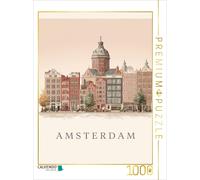 Puzzle CALVENDO Amsterdam | 1000 pièces, format assemblé 64 × 48 cm | Puzzle pho