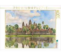 Puzzle CALVENDO Angkor Wat - Kambodscha | 1000 pièces, format assemblé 64 × 48 c