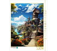 Puzzle CALVENDO Anime Manga Paysage | 1000 pièces, format assemblé 64 × 48 cm |