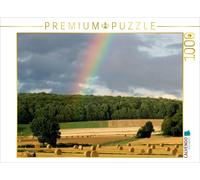 CALVENDO Puzzle Arc-en-Ciel au-Dessus du Sensenstein 1000 Pieces 64 x 48 cm from Sabine Löwer