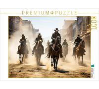 Puzzle CALVENDO Arrivée des cavaliers dans l'Ouest sauvage | 1000 pièces, format