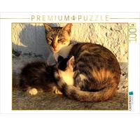 CALVENDO Puzzle Astrid allaite amoureusement Son Petit au Soleil couchant. 1000 Pieces 64 x 48 cm from Renate Bleicher