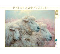 Puzzle CALVENDO Avec les moutons | 1000 pièces, format assemblé 64 × 48 cm | Puz
