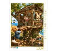 Puzzle CALVENDO Aventure dans la cabane dans les arbres | 1000 pièces, format as