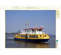 Puzzle CALVENDO Bac sur l'Elbe à l'embarcadère de Lühe, Elbe, Altes Land | 1000