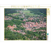 Puzzle CALVENDO Bad Belzig, dans la région du Fläming, vue d'en haut | 1000 pièc