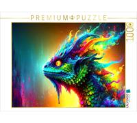 Puzzle CALVENDO Basilisk : la diversité des couleurs des mythes | 1000 pièces, f
