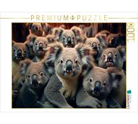 Puzzle CALVENDO Beaucoup de koalas sur une seule photo | 1000 pièces, format ass