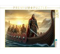 Puzzle CALVENDO Beowulf arrive au Danemark avec ses guerriers | 1000 pièces, for